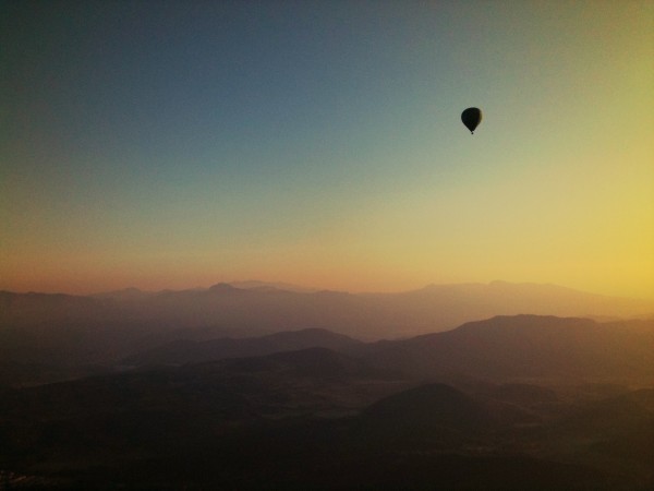 hot air balloon