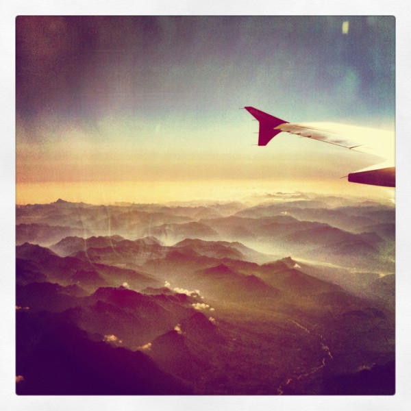 up in the sky