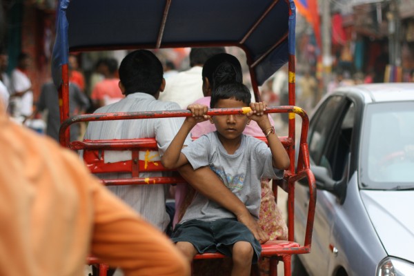 india traffic