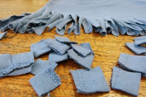 Cut off bottom seam