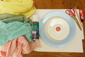 DIY Summer Wreath Materials