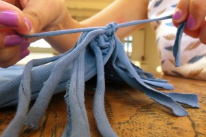 Tie double knot