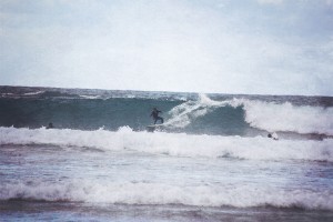 san vicente surfing is on