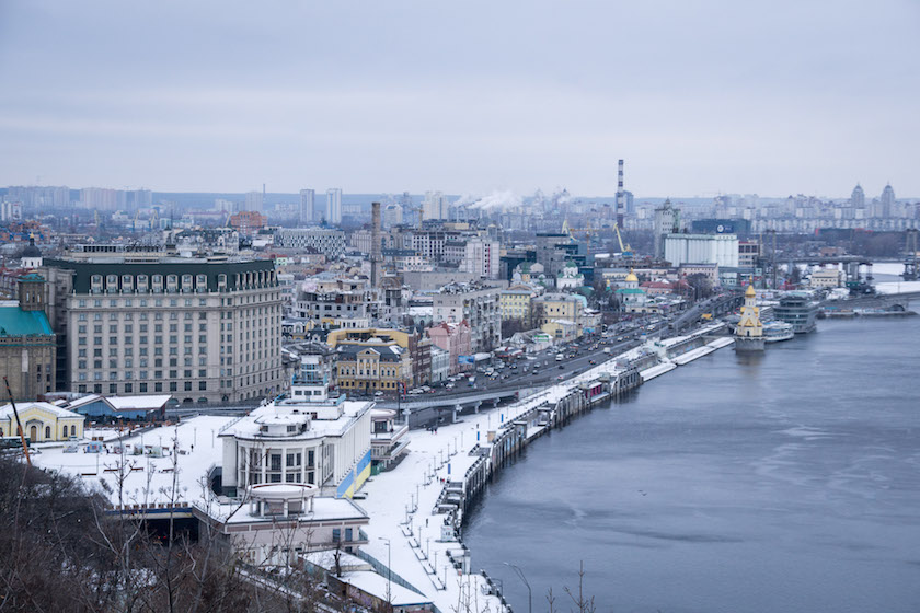 Kyiv Kiev City Guide Podil Neighborhood