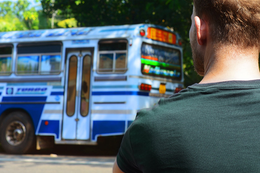A Sri Lankan Bus Ride