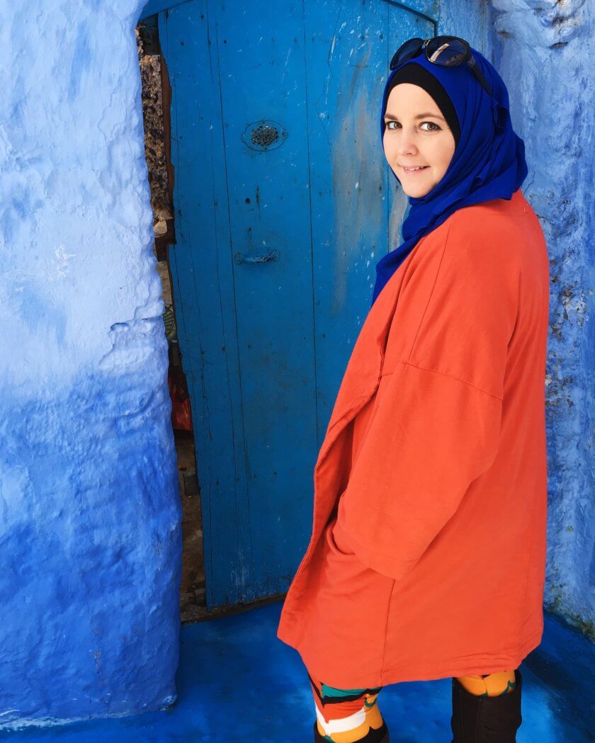 Every month we introduce you to an inspiring traveling woman as our travelette of the month. Meet Amanda Ponzio-Mouttaki, the original MarocMama, travel blogger and foodie based in Morocco.