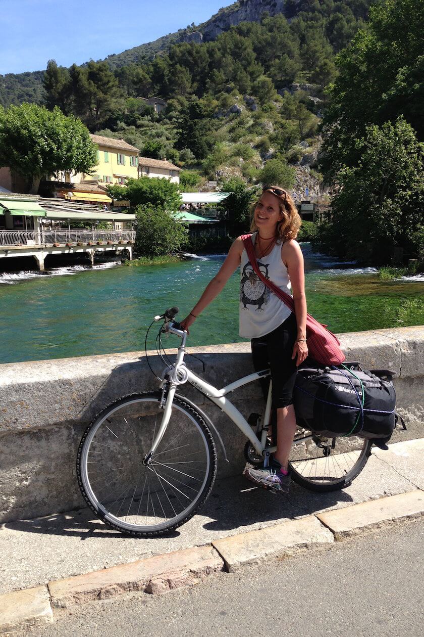 This is what it's like to explore the South of France with nothing but a paper map and a bicycle!