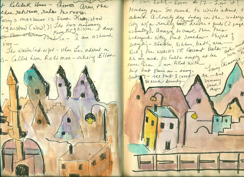 Drawing on experience: inspiration for your travel journal