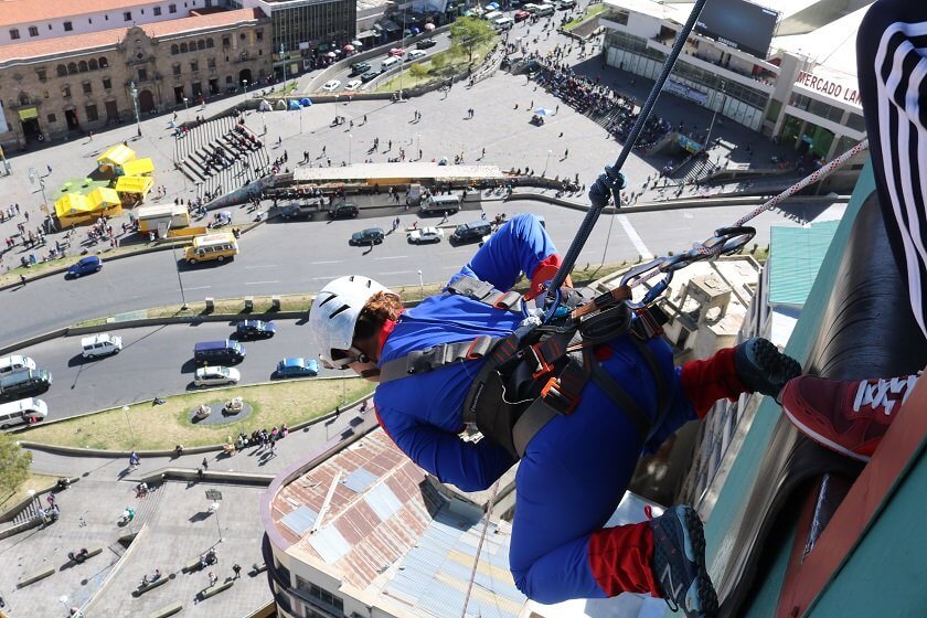 Ever wondered what it's like to jump off a building in a superhero costume? Urban Rush lets you experience exactly that with the most thrilling activity in La Paz, Bolivia.