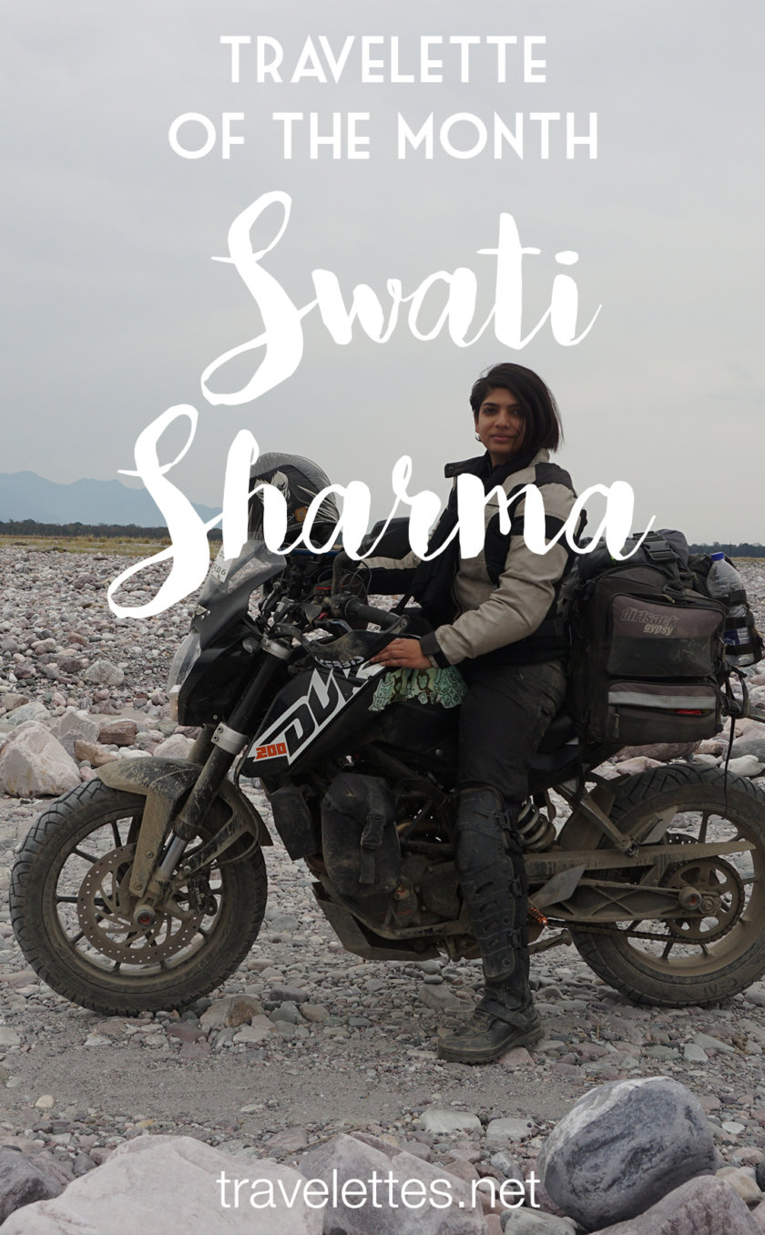 This woman defies the stereotypes of her culture by biking across India & Nepal - read the full interview here!