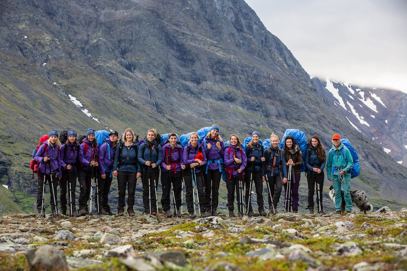 What happens when 16 women decide to hike together for 110km through the Swedish wilderness? They become "Women on the Trail"!