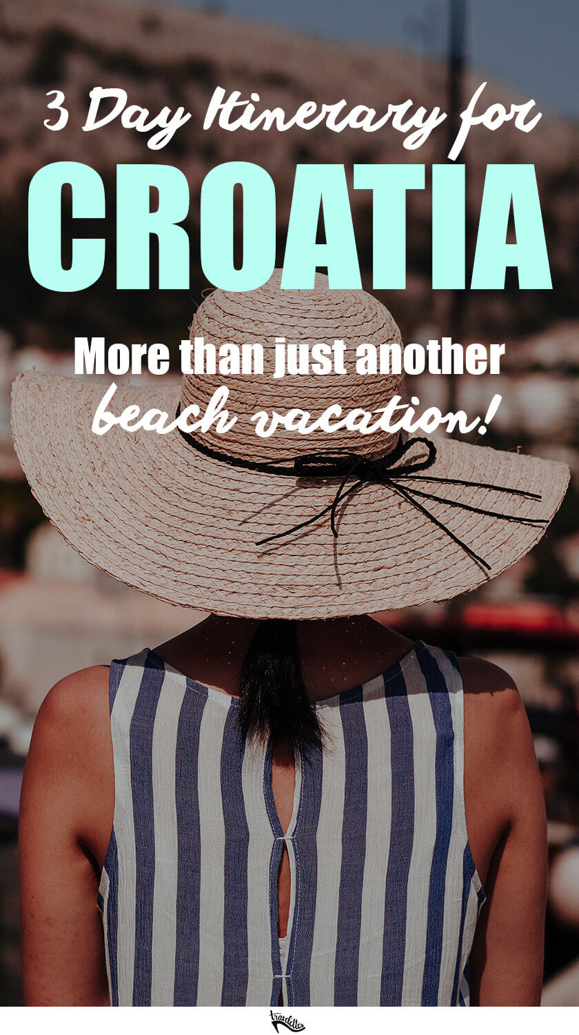 This short Croatia itinerary is a great addition to your Euro Trip - enough to get a taste of what Croatia has to offer & more than just another beach vacation!