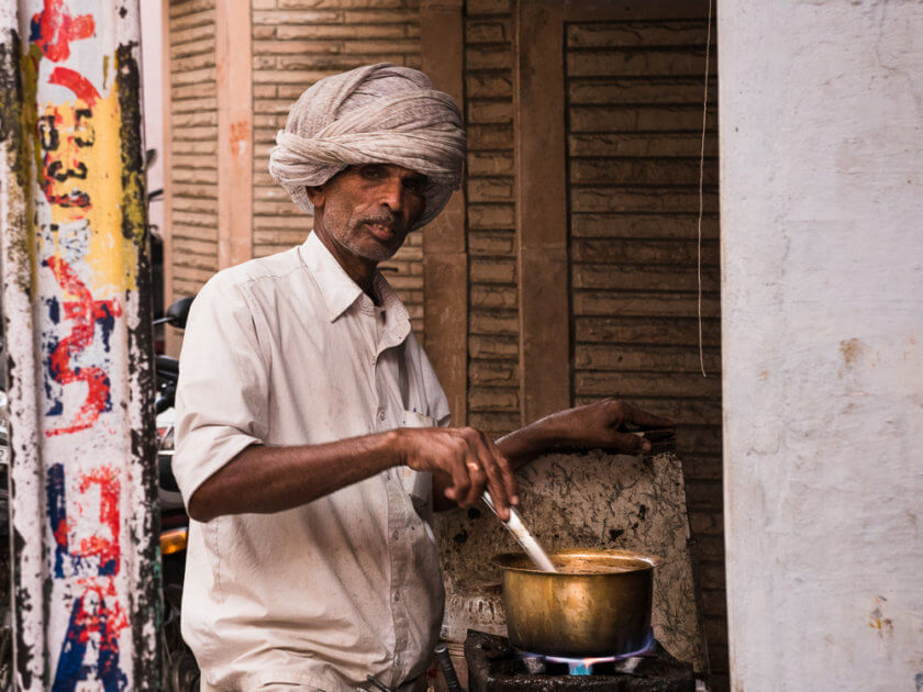 Indian streetfood chai