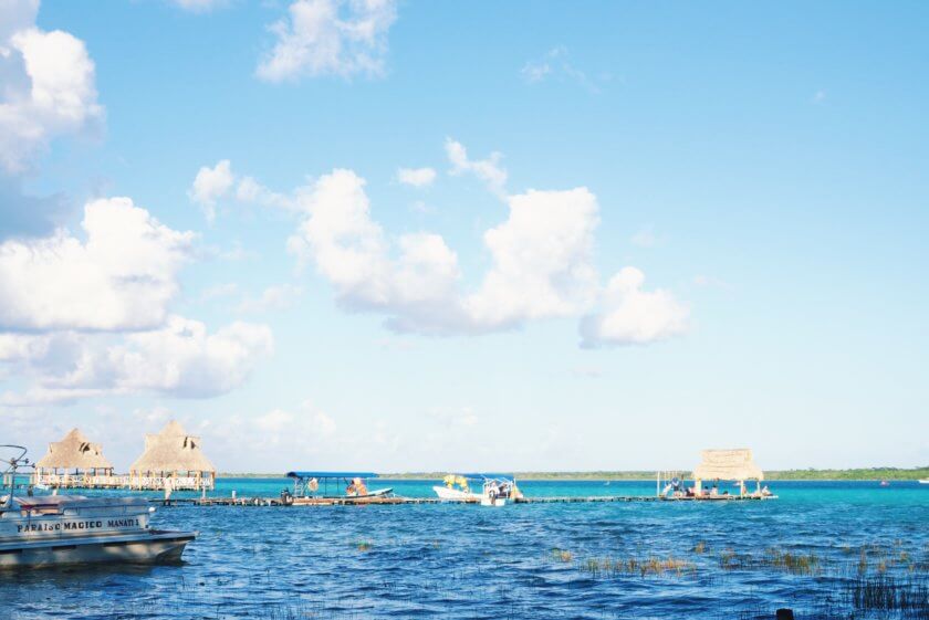 A happy day in Bacalar, Mexico