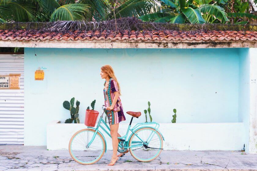 A happy day in Bacalar, Mexico