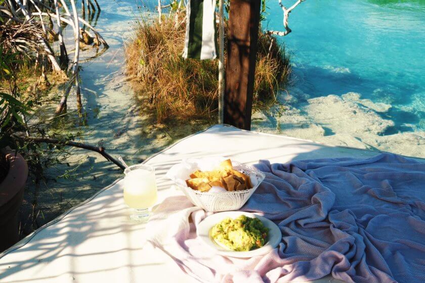 A happy day in Bacalar, Mexico