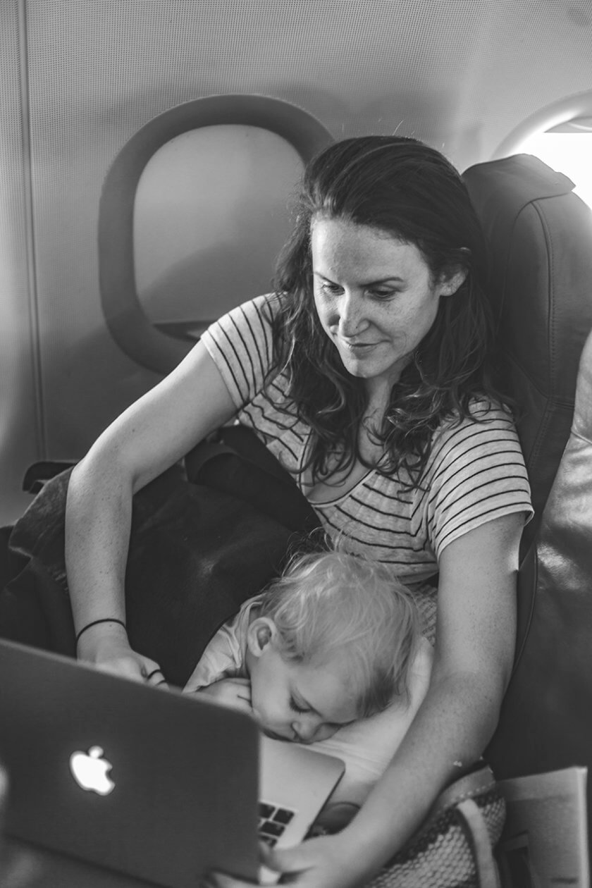 Top 10 tips for flying with small children