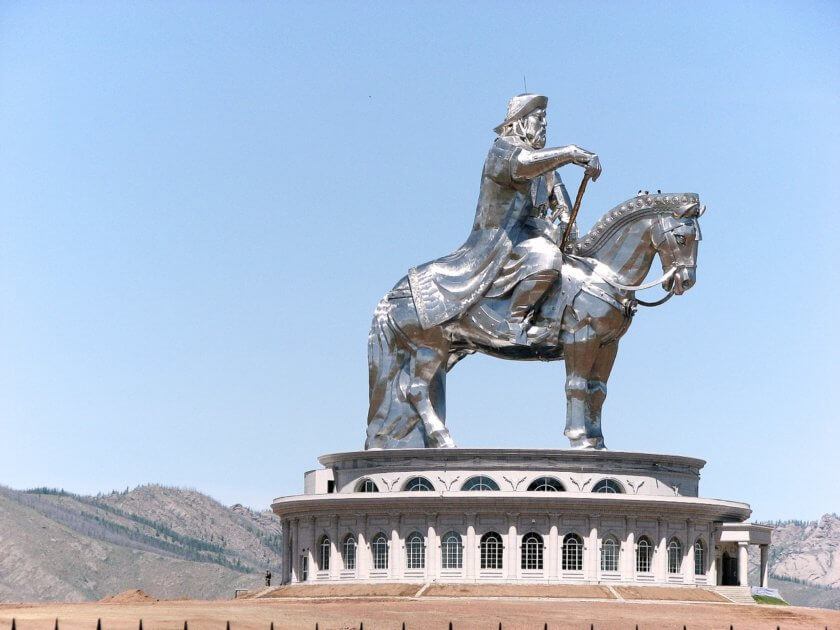 genqhis Khan monument mongolia
