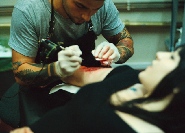 On getting a tattoo ... in Prague