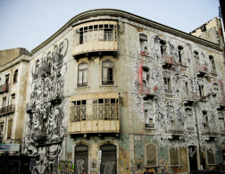 Cutting edge street art in Lisbon