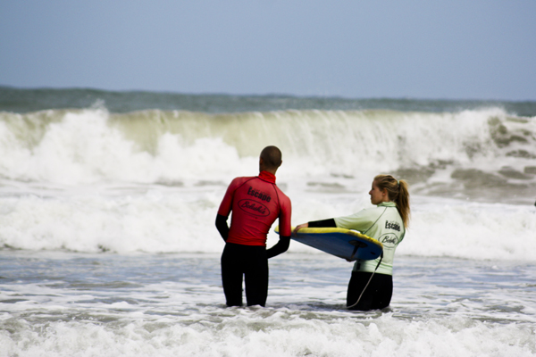 Surfing in England - Lessons from a Pro