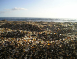 The Glass Beach: a recycled beauty
