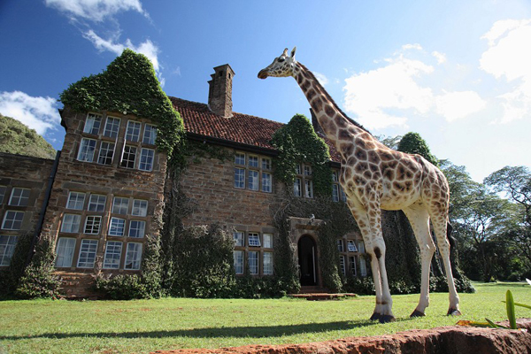 The Giraffe Manor in Kenya