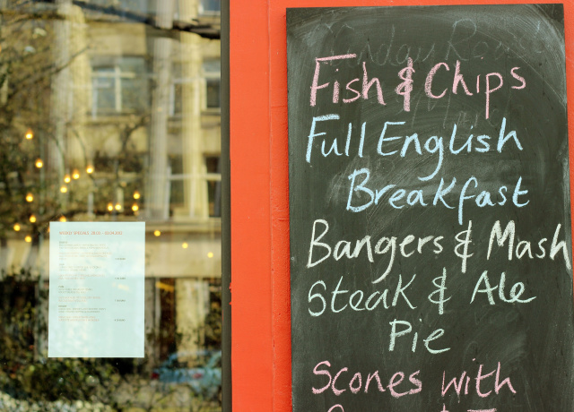 East London - the place for British food in Berlin