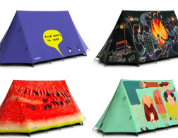 Field Candy - tents designed to stand out