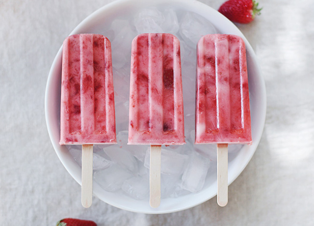 A taste of summer - home made popsicles