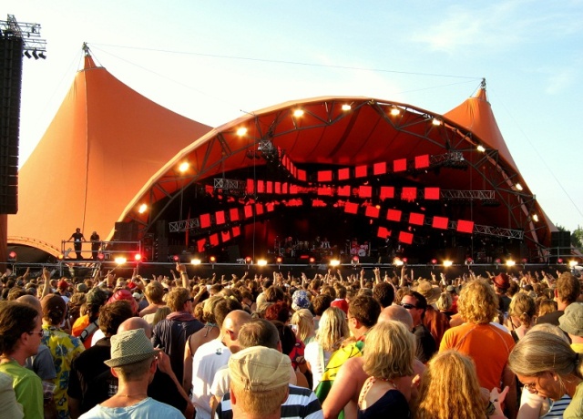 Dance with somebody: Roskilde Festival in Denmark