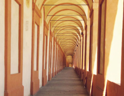 Walking the longest portico in the world in Bologna