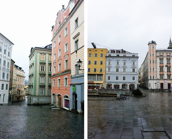 Medieval Streets in Linz