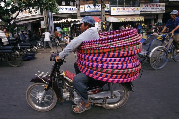 The Vietnamese bikes of burden