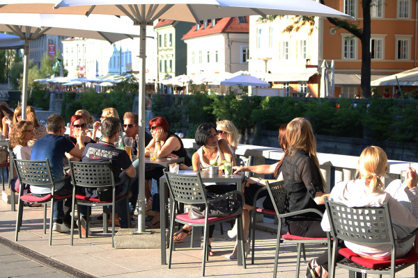 Locals in Ljubljana