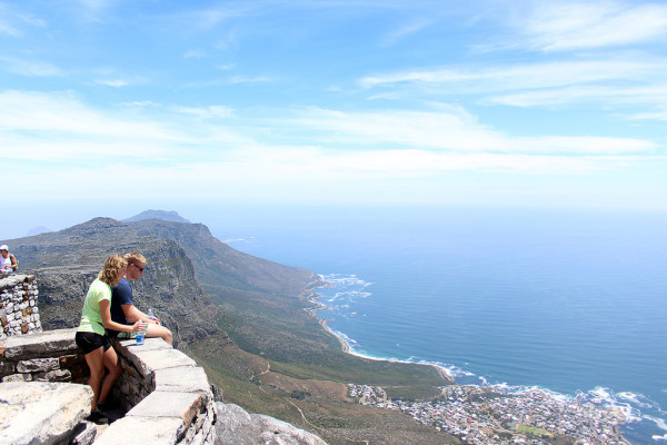 Top of Table Mountain Cape Town - By Frankie Thompson
