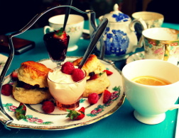 A Vintage-Style British Afternoon Tea