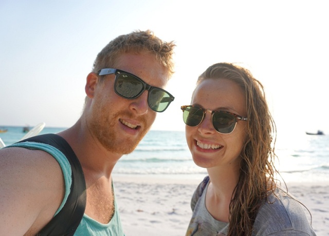 Couples who travel and blog: Jules and Christine