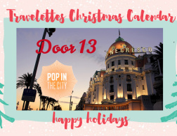 Travelettes Christmas Calendar - Day 13: Pop in the City & Le Negresco, Nice