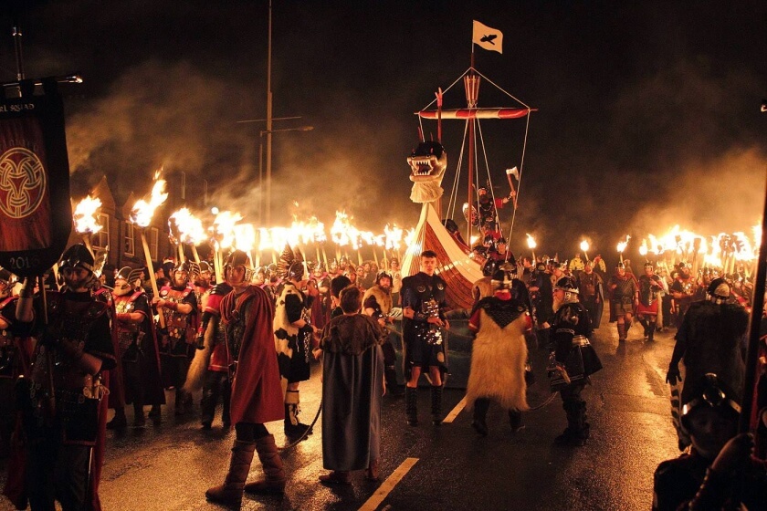 The Top 10 Experiences in Scotland | Up Helly Aa, Shetland
