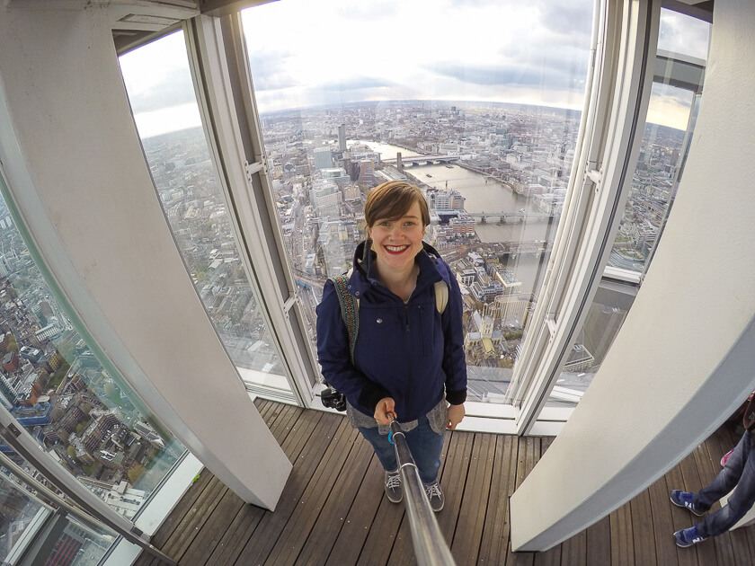 Doing London on a Budget with Meininger - View from the Shard