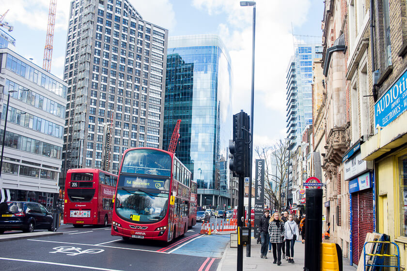 Doing London on a Budget with Meininger - Take the bus