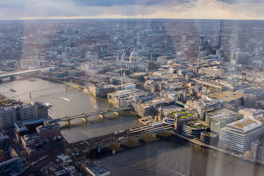 Doing London on a Budget with Meininger - View from the Shard