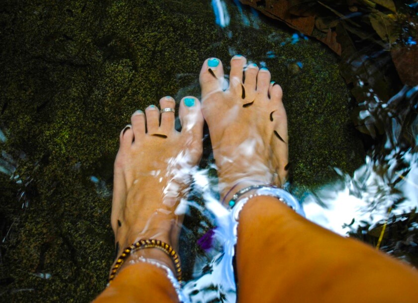 Would you travel barefoot through South East Asia? Our guest writer Alyssa did and tells her story of lost flip flops and new found rooting.