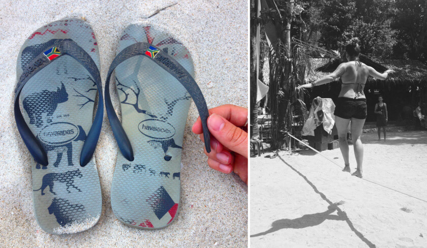 Would you travel barefoot through South East Asia? Our guest writer Alyssa did and tells her story of lost flip flops and new found rooting.