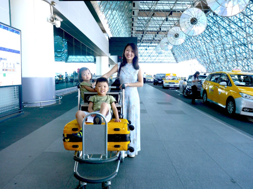 What is it like to solo travel with not just one, but two young children?