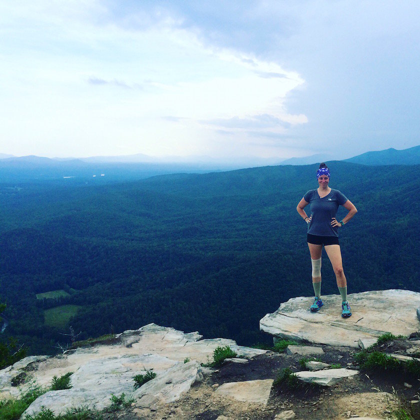 Meet the first woman to yoyo hike the Mountains to Sea Trail - yes, Kimberly Brookshire hiked from one side of NC to the other and back again!