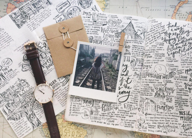 Drawing on experience: inspiration for your travel journal